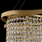 Deco Drippy 7 Light Dimmable Dining Pendant Chandelier