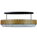 Black Tie 16 Light Dimmable Linear Pendant