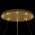 Gilded Stage 10 Light Dimmable Linear Pendant
