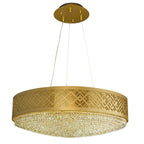 Gilded Stage 12 Light Dimmable Pendant Chandelier
