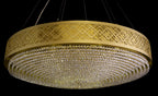 Gilded Stage 16 Light Dimmable Pendant Chandelier