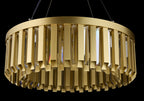 Halo Seventies 8 Light Dimmable Pendant Chandelier
