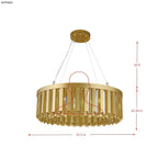 Halo Seventies 8 Light Dimmable Pendant Chandelier