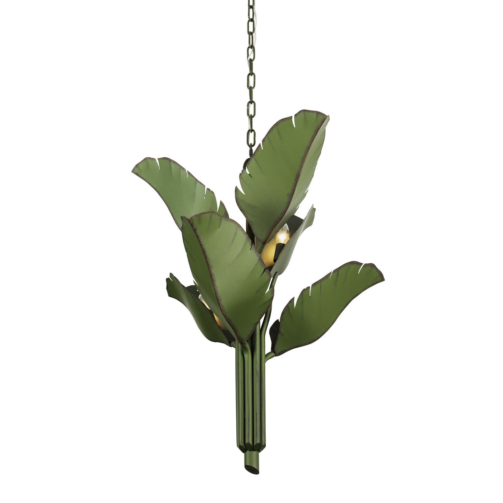 Banana Leaf 6 Light Chandelier - Banana Leaf