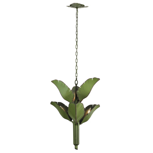 Banana Leaf 6 Light Chandelier - Banana Leaf