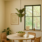 Banana Leaf 6 Light Chandelier - Banana Leaf