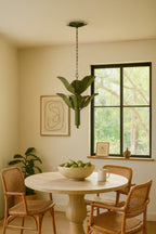 Banana Leaf 6 Light Chandelier - Banana Leaf