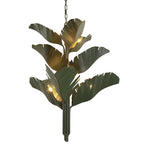 Banana Leaf 9 Light Chandelier - Banana Leaf