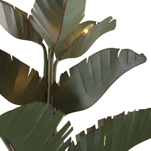 Banana Leaf 9 Light Chandelier - Banana Leaf