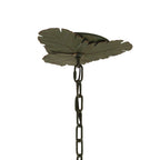 Banana Leaf 9 Light Chandelier - Banana Leaf