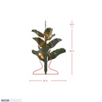 Banana Leaf 9 Light Chandelier - Banana Leaf