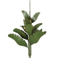 Banana Leaf 12 Light Chandelier - Banana Leaf