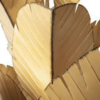 Banana Leaf 12 Light Chandelier - Gold