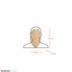 Banana Leaf 2 Light Sconce - French Gold/Natural Seagrass