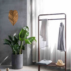 Banana Leaf 2 Light Sconce - Gold w/Dark Edging