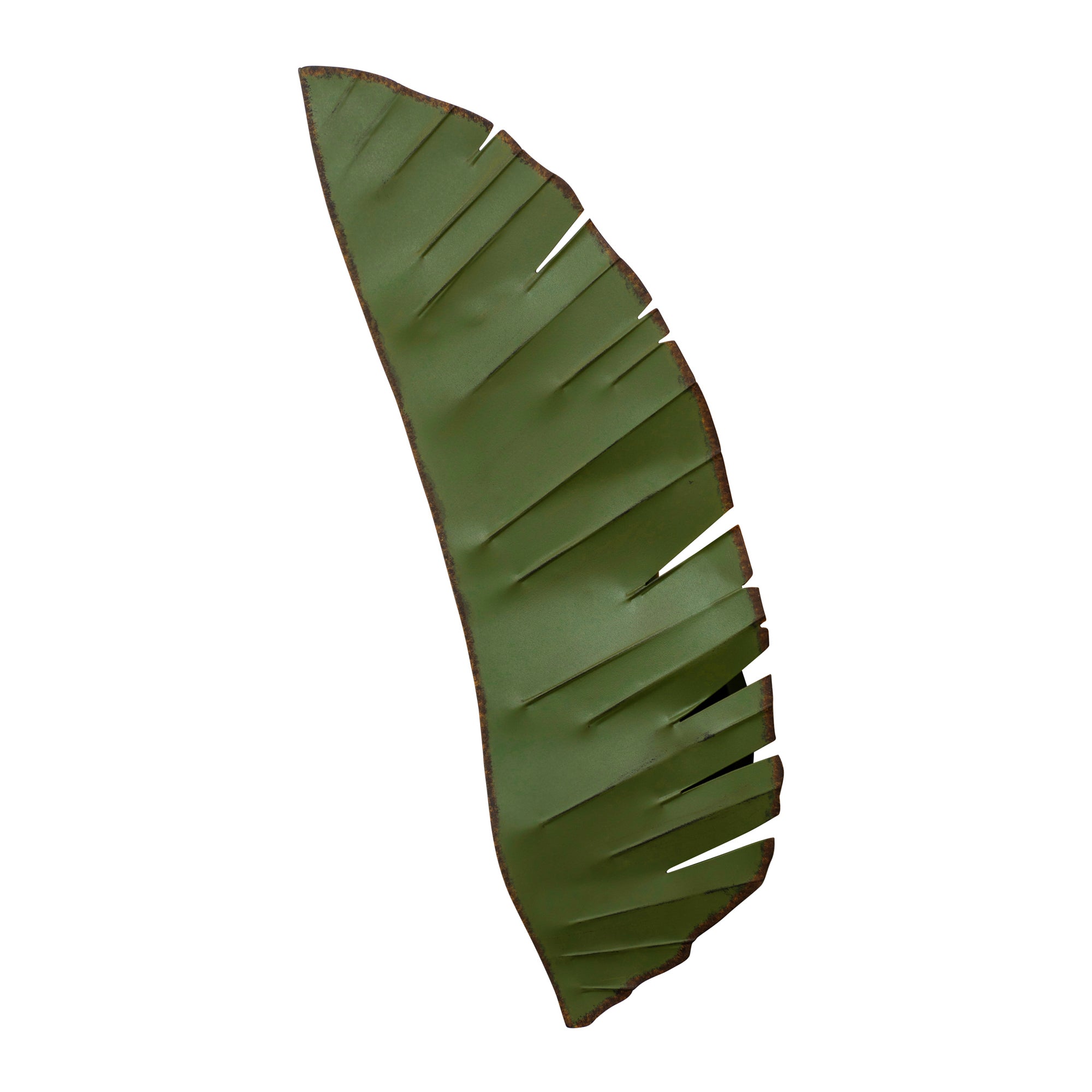 Banana Leaf 3 Light Tall Sconce - Banana Leaf