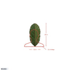 Banana Leaf 3 Light Tall Sconce - Banana Leaf