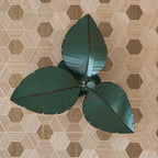 Banana Leaf 3 Light Semi-Flush - Banana Leaf