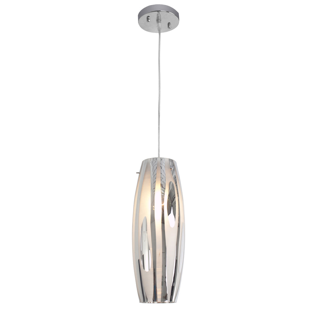Chroman Empire 1 Light Mini Pendant - Chrome