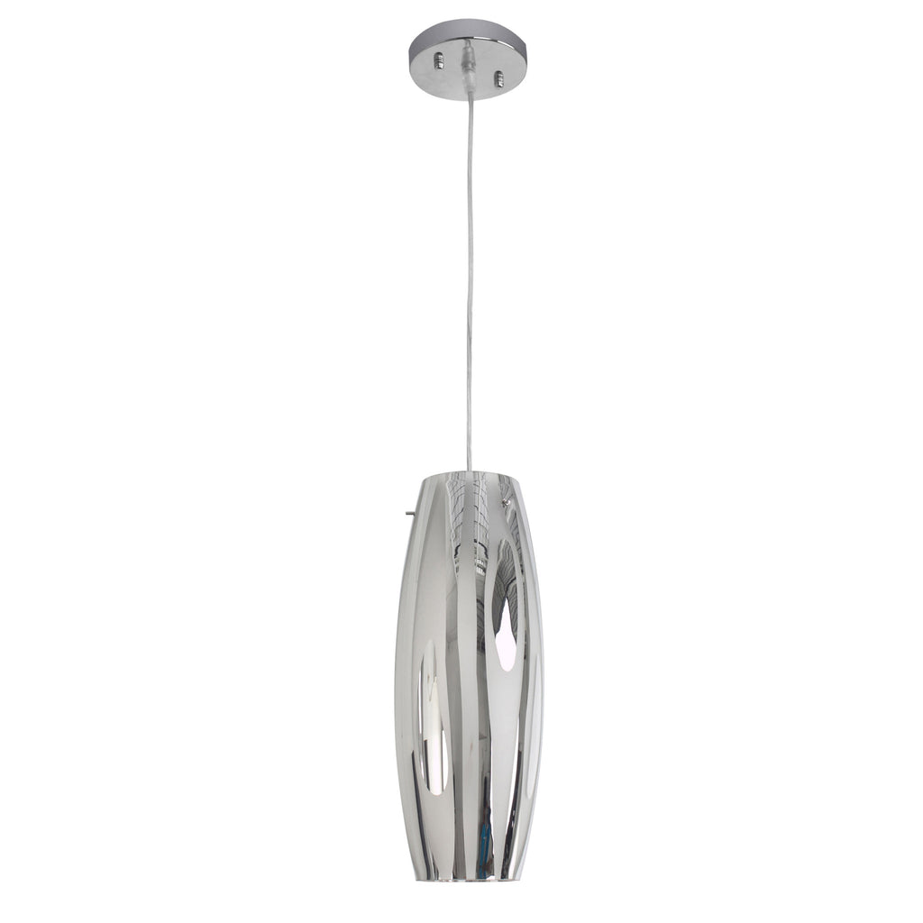 Chroman Empire 1 Light Mini Pendant - Chrome