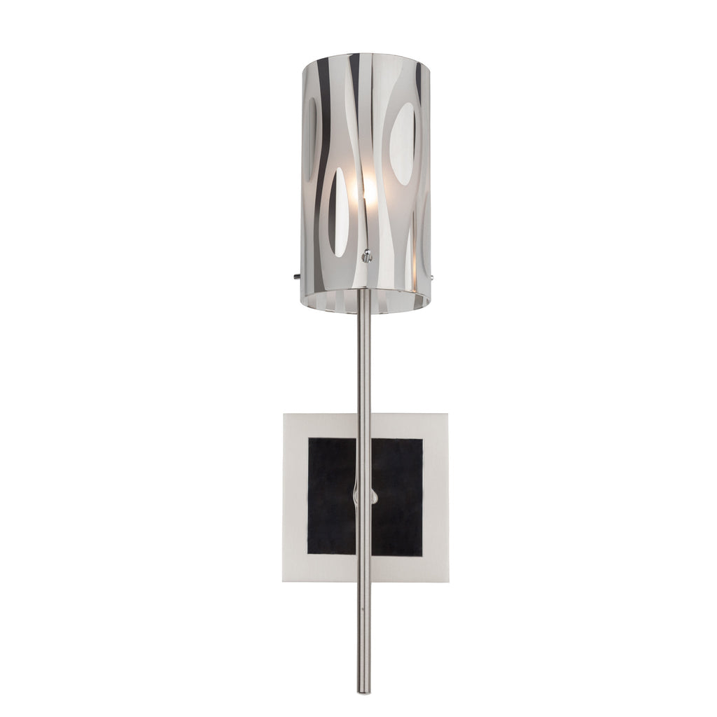 Chroman Empire 1 Light Sconce - Chrome