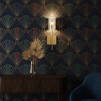 Chroman Empire 1 Light Wall Sconce - Gold