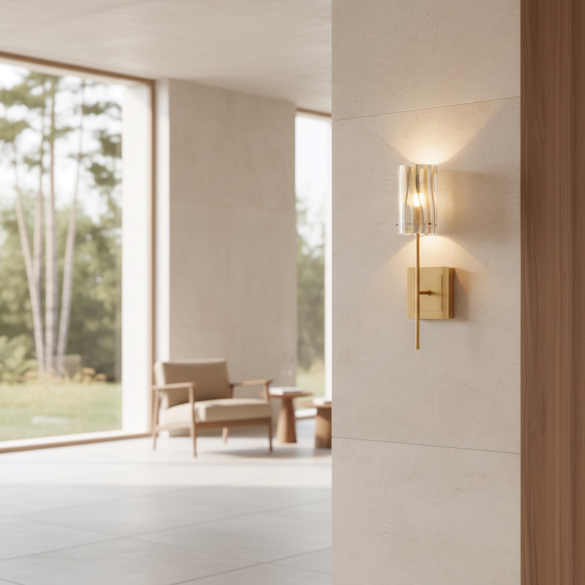 Chroman Empire 1 Light Wall Sconce - Gold