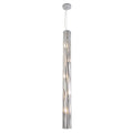Chroman Empire 5 Light Tall Cylinder Pendant - Chrome