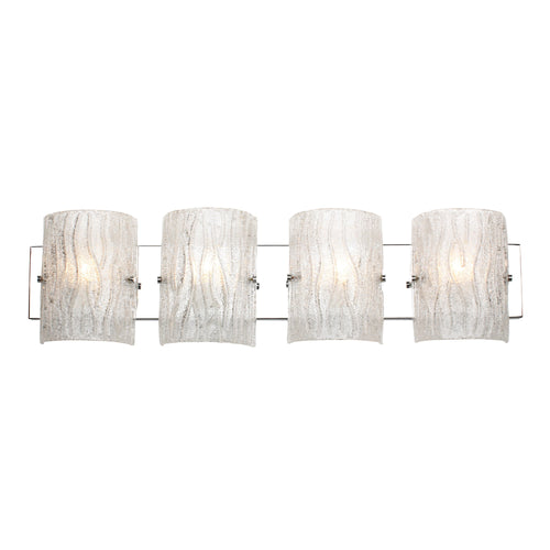 Brilliance 4 Light Bath - Chrome