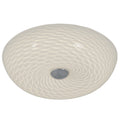 Swirled 2 Light Small Flush Mount - French Feather