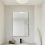 Swirled 2 Light Small Flush Mount - French Feather