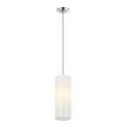 Swirled 1 Light Mini Pendant - Chrome