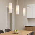 Swirled 1 Light Mini Pendant - Chrome