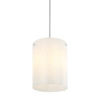 Swirled 3-Light Pendant - Chrome