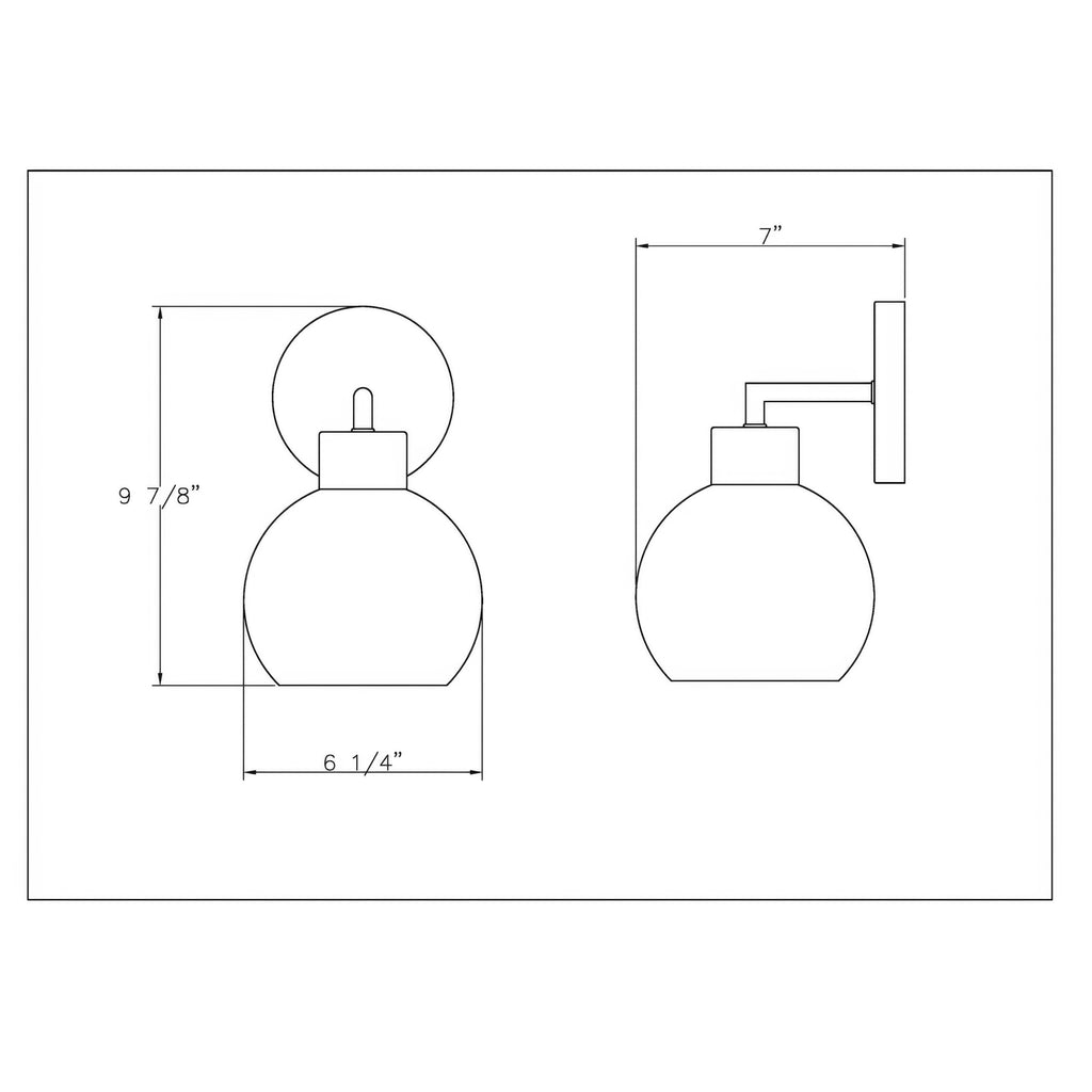 Cortona On Trend Brushed Brass One Light Wall Sconce Bath Vanity
