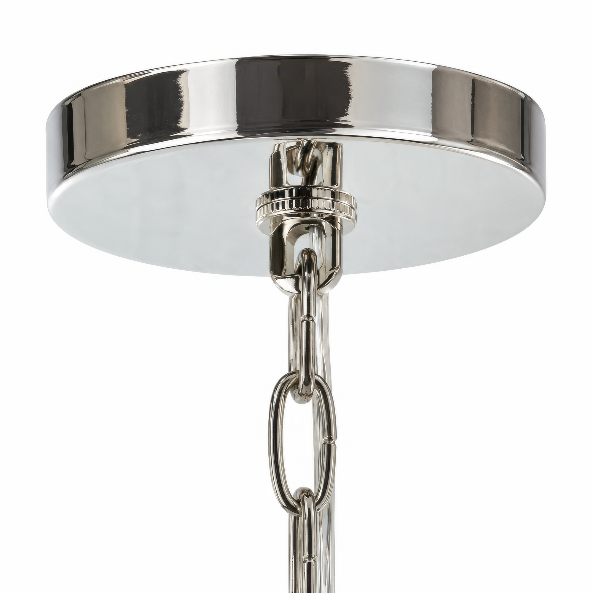 Coventry Tailored Polished Nickel with Aged Iron Pendant