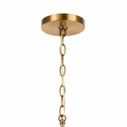 Coventry Tailored Vintage Brass and Aged Iron Pendant