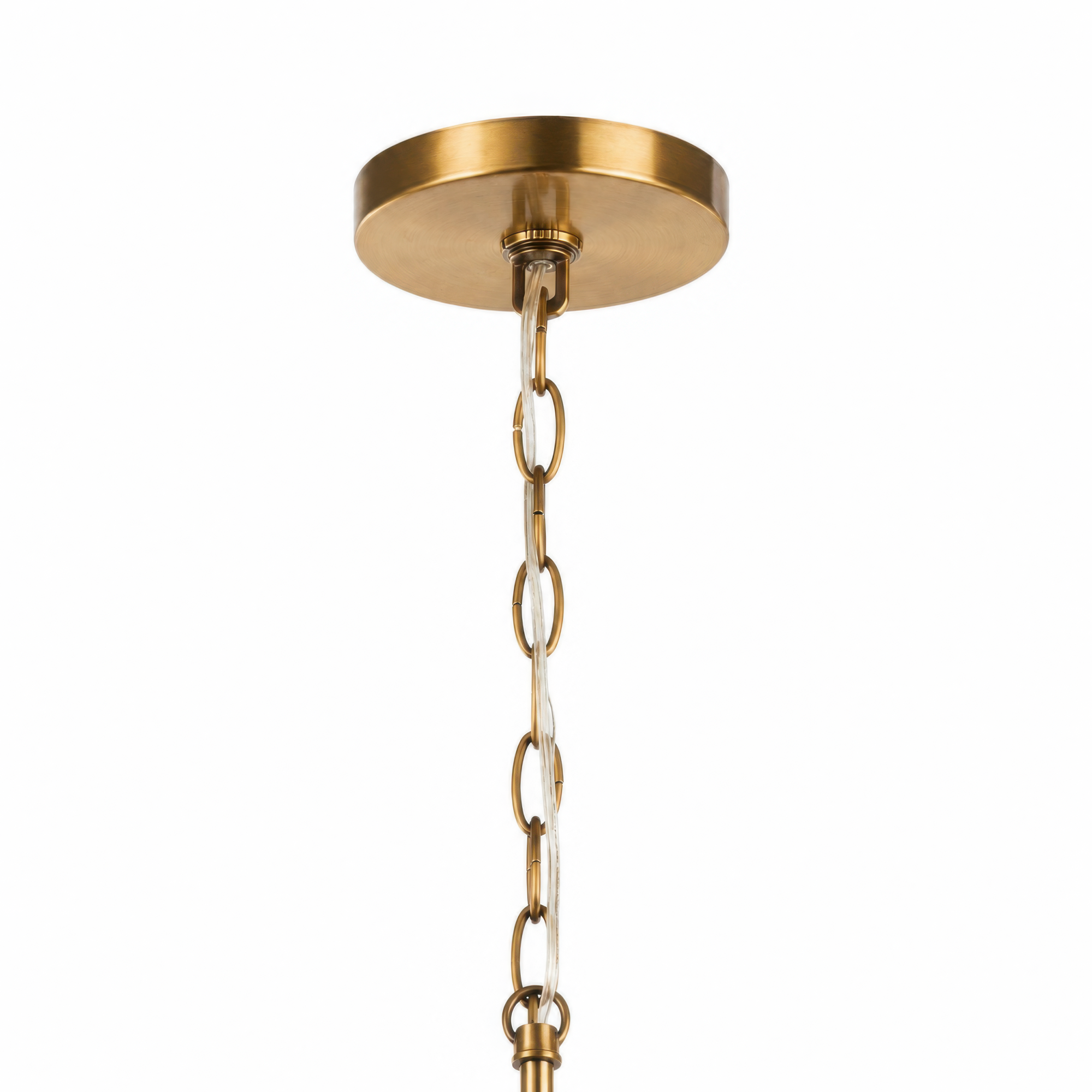 Coventry Tailored Vintage Brass and Aged Iron Pendant