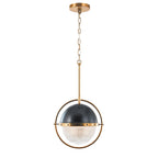 Coventry Tailored Vintage Brass and Aged Iron Pendant
