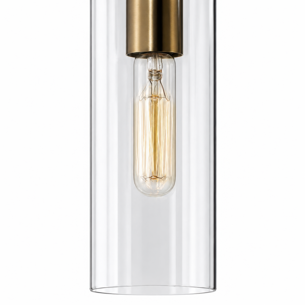 Foxwich Modern Industrial Brushed Brass Wall Light