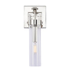 Foxwich Modern Industrial Polished Nickel Wall Light