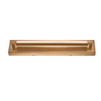 Padstow Architectural Aged Brass LED Wall Light Bath Vanity