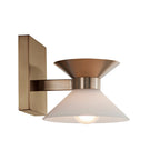 Ringsted Architectural Brushed Brass Single Wall Sconce Bath Vanity