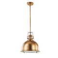 Stirling Architectural Aged Brass Pendant